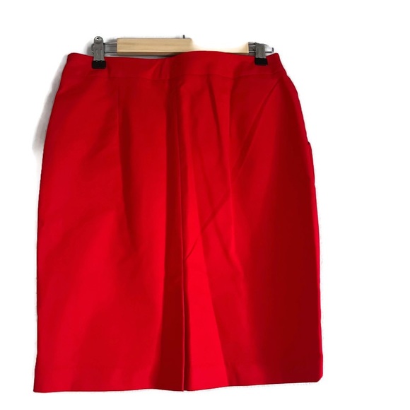 Cynthia Rowley red skirt size 6 - Picture 6 of 6